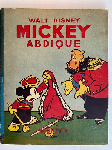 Mickey abdique walt disney - walt,
