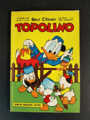 Topolino libretto originale - topolino,