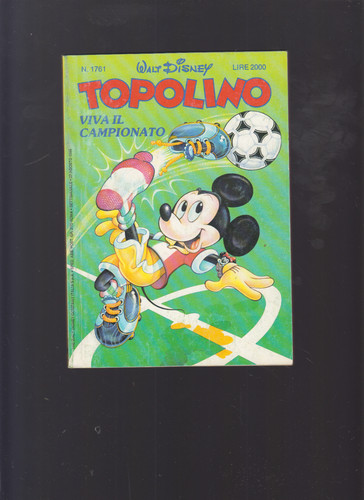Topolino 1761 edizione - topolino,