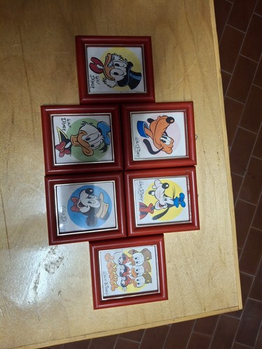 Quadretti disney rossi - 6,