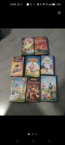 Videocassette disney originali - disney,