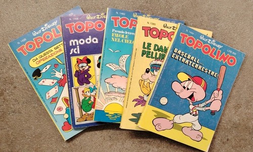 Topolino disney lotto - lotto, 5