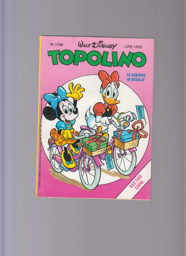 Topolino 1709 edizione - n.1709,