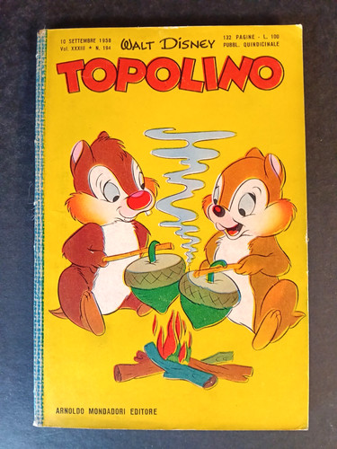 Topolino libretto originale - libretto,