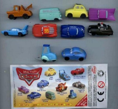 Cars modellini set - modellini, 10