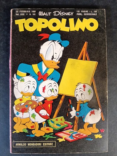 Topolino libretto originale - topolino,